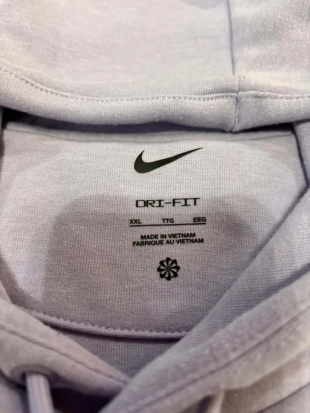 I’m Nike Dri-Fit Hoodie Size XXL Light Purple
